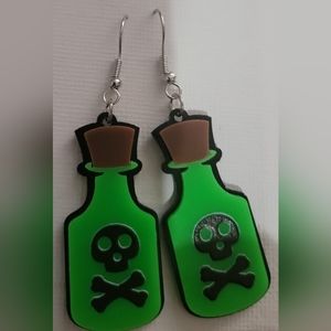 POISON  Bottle  Earings